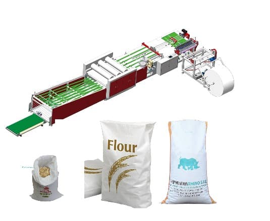 cutting sewing printing jpg Automatic Cutting, Sewing & Printing Machine for Woven Sacks