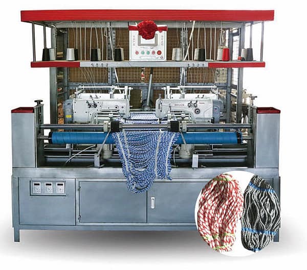 mop making machine 4 Fully Automatic Mop Head Making Machine