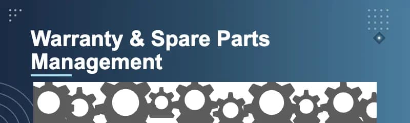 warranty spare parts